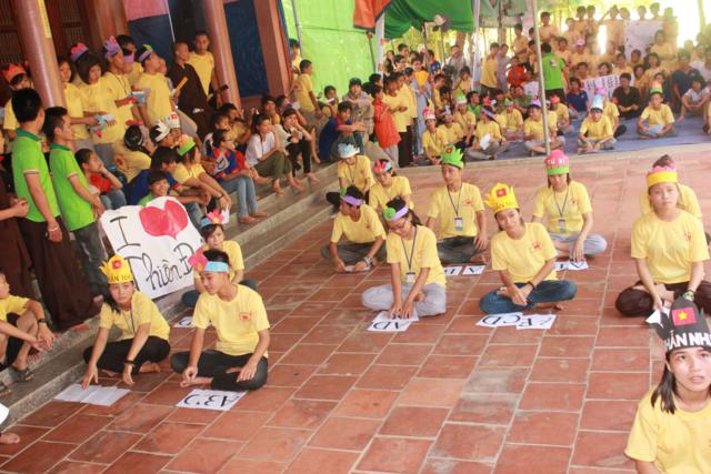 Hà Tĩnh: Chùm ảnh hội thi Rung chuông chùa tại khóa tu mùa hè Trúc Lâm Đà Liễu