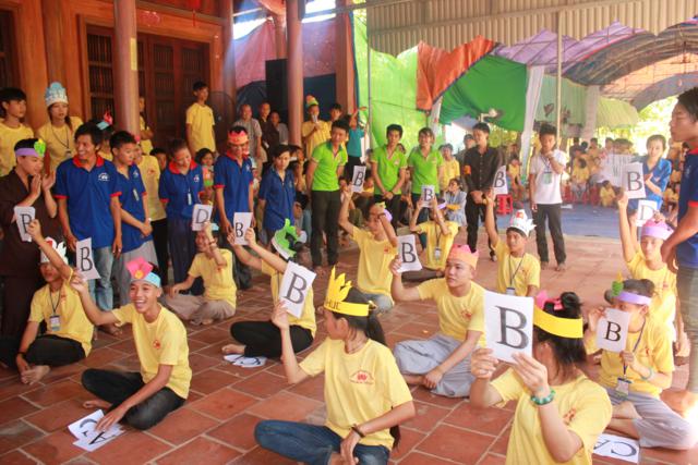Hà Tĩnh: Chùm ảnh hội thi Rung chuông chùa tại khóa tu mùa hè Trúc Lâm Đà Liễu