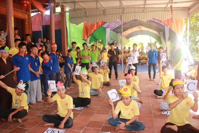 Hà Tĩnh: Chùm ảnh hội thi Rung chuông chùa tại khóa tu mùa hè Trúc Lâm Đà Liễu