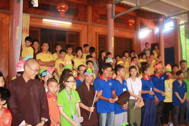 Hà Tĩnh: Chùm ảnh hội thi Rung chuông chùa tại khóa tu mùa hè Trúc Lâm Đà Liễu