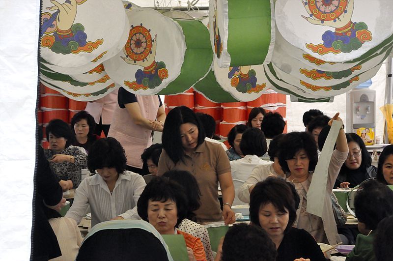 Hình ảnh Giới đàn truyền Bồ tát giới tại Tổ đình Phụng Ân, Hàn Quốc