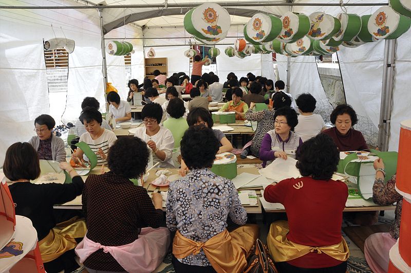 Hình ảnh Giới đàn truyền Bồ tát giới tại Tổ đình Phụng Ân, Hàn Quốc