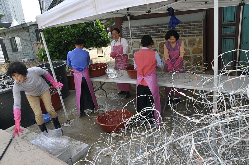 Hình ảnh Giới đàn truyền Bồ tát giới tại Tổ đình Phụng Ân, Hàn Quốc