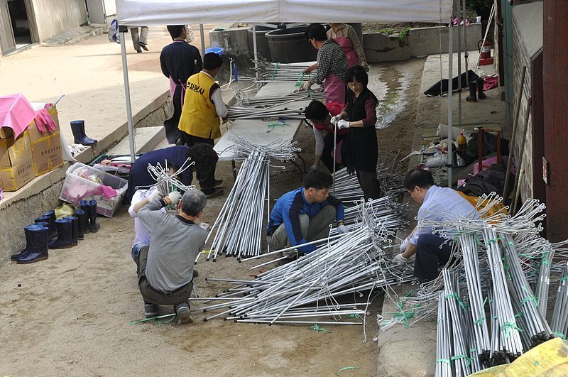 Hình ảnh Giới đàn truyền Bồ tát giới tại Tổ đình Phụng Ân, Hàn Quốc