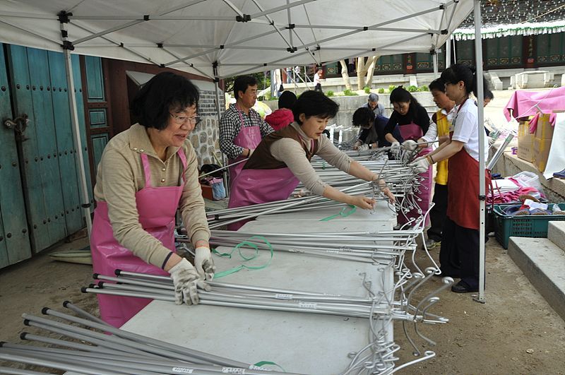 Hình ảnh Giới đàn truyền Bồ tát giới tại Tổ đình Phụng Ân, Hàn Quốc