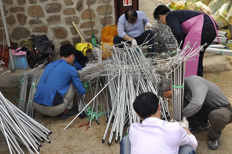 Hình ảnh Giới đàn truyền Bồ tát giới tại Tổ đình Phụng Ân, Hàn Quốc