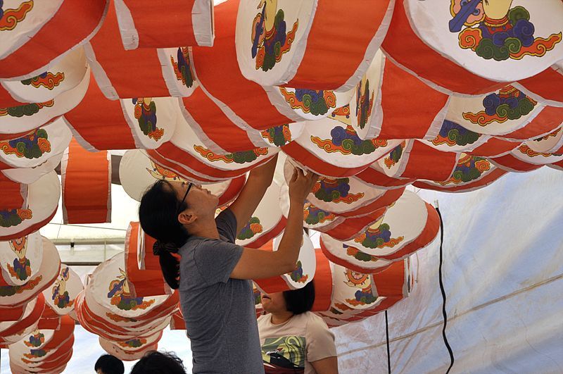 Hình ảnh Giới đàn truyền Bồ tát giới tại Tổ đình Phụng Ân, Hàn Quốc