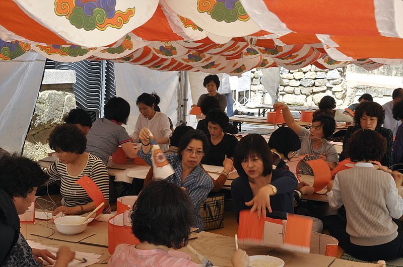 Hình ảnh Giới đàn truyền Bồ tát giới tại Tổ đình Phụng Ân, Hàn Quốc