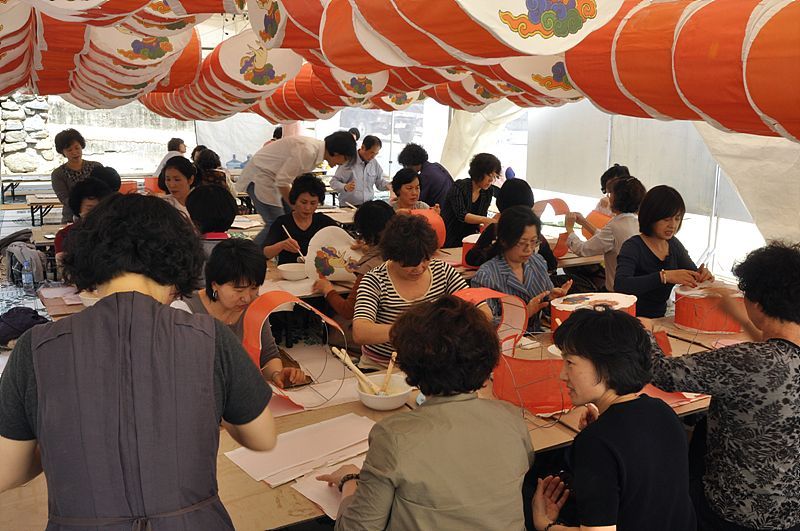 Hình ảnh Giới đàn truyền Bồ tát giới tại Tổ đình Phụng Ân, Hàn Quốc