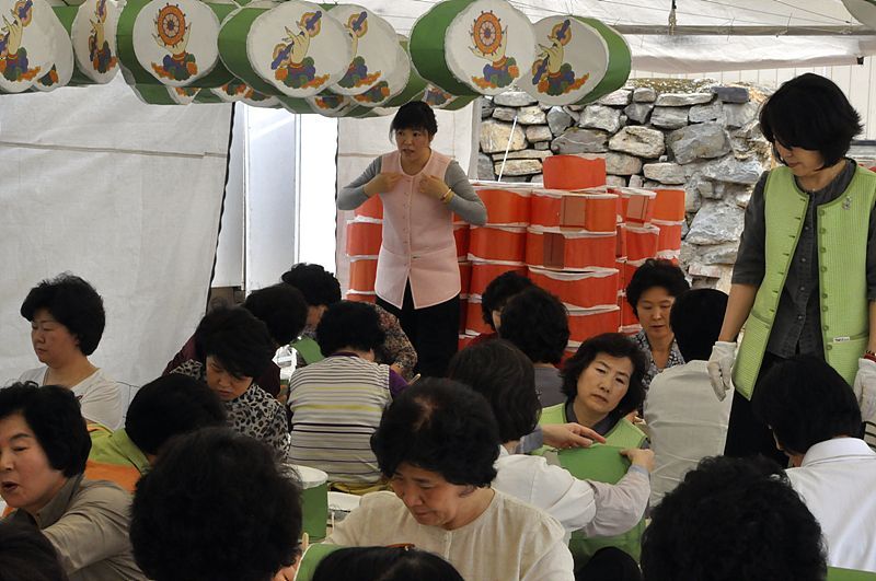 Hình ảnh Giới đàn truyền Bồ tát giới tại Tổ đình Phụng Ân, Hàn Quốc