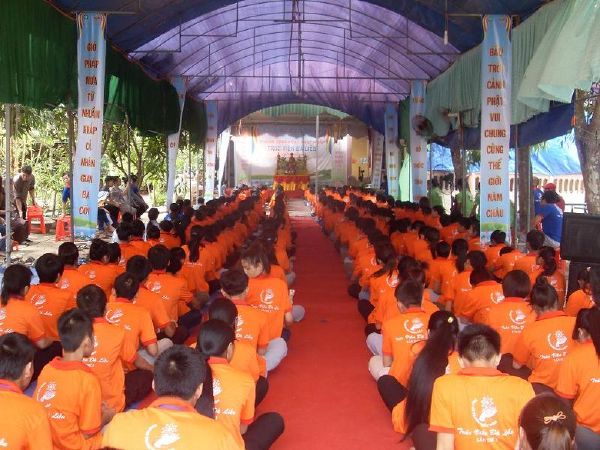 Hà Tỉnh: Chính thức khai mạc khóa tu mùa hè tại chùa Trúc Lâm Đà Liễu