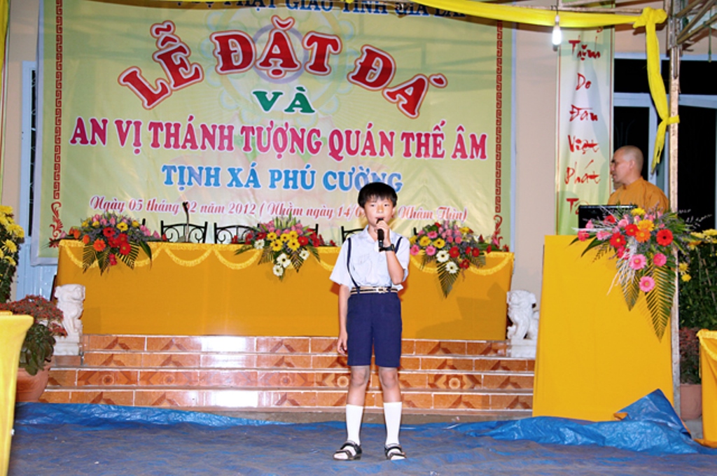 Lễ Đặt Đá và An Vị Tôn Tượng Bồ Tát Quán Thế Âm