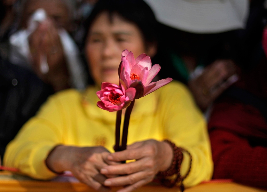 Lễ hội Kalachakra – nghe giảng đạo và thiền định