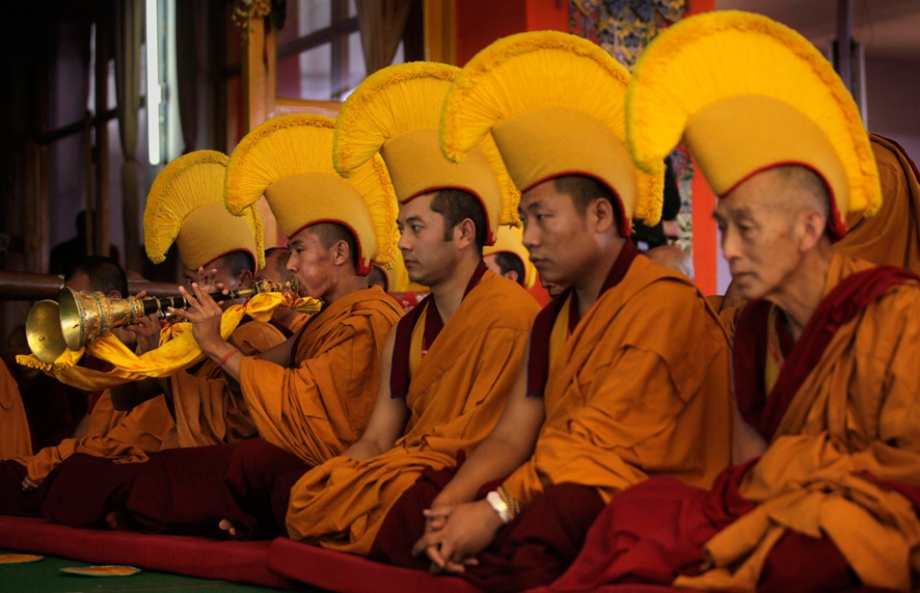 Lễ hội Kalachakra – nghe giảng đạo và thiền định