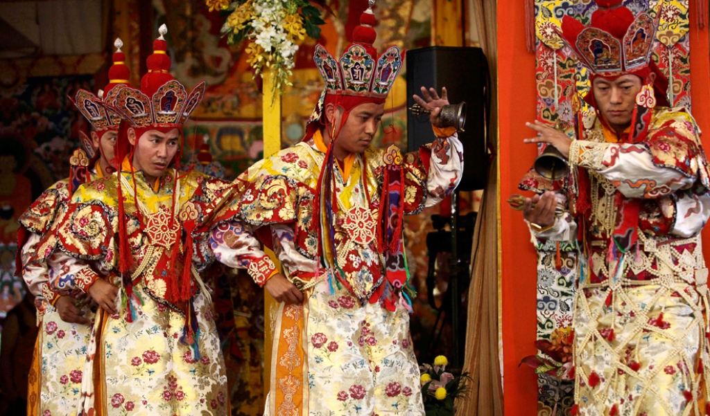 Lễ hội Kalachakra – nghe giảng đạo và thiền định
