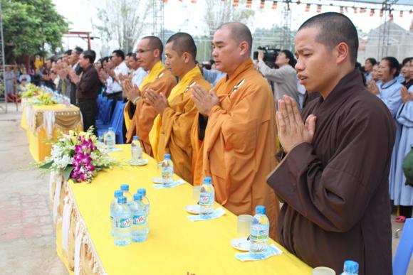 Bắc Ninh: Động thổ trùng tu xây dựng chùa Diên Quang