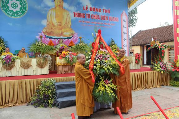 Bắc Ninh: Động thổ trùng tu xây dựng chùa Diên Quang