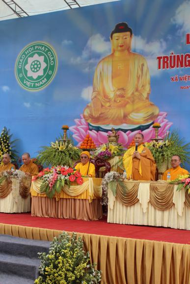 Bắc Ninh: Động thổ trùng tu xây dựng chùa Diên Quang