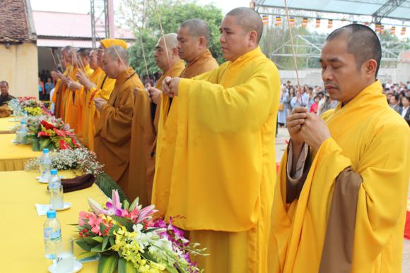 Bắc Ninh: Động thổ trùng tu xây dựng chùa Diên Quang