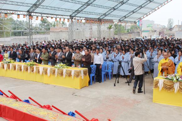 Bắc Ninh: Động thổ trùng tu xây dựng chùa Diên Quang