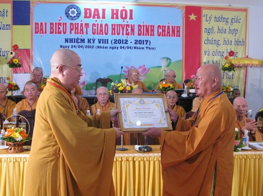 Phật giáo huyện Bình Chánh tổ chức Đại hội kỳ VIII