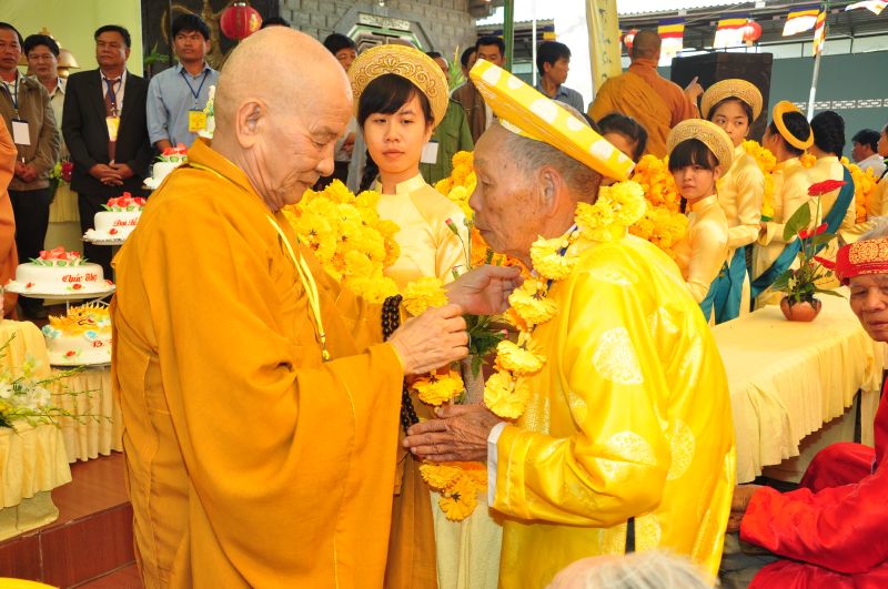 Lâm Đồng: Chùa Giác Hải tổ chức đại lễ Vu Lan Báo Hiếu và chúc thọ gần 1000 cụ