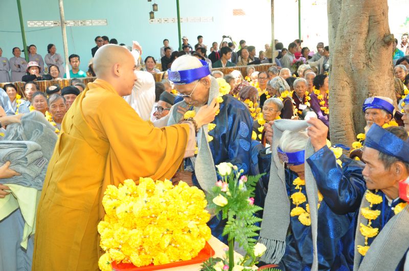 Lâm Đồng: Chùa Giác Hải tổ chức đại lễ Vu Lan Báo Hiếu và chúc thọ gần 1000 cụ