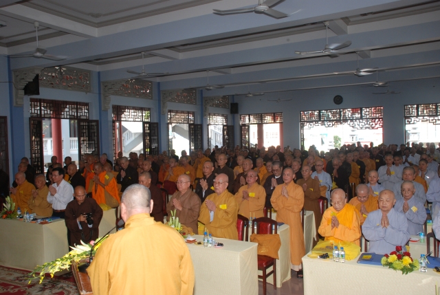 Hội Nghị Sinh Hoạt Giáo Hội Tiến Tới Đại Hội VII GHPGVN (Ngày Cuối - 26/05/2012 - 06/04 Nhuần)