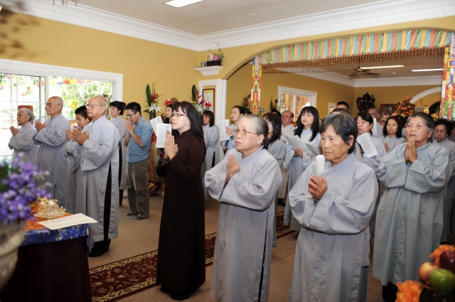 Đại lễ Vu Lan tạ trung tâm văn hóa Phật giáo - chùa Liễu Quán - San Jose, California, Hoa Kỳ