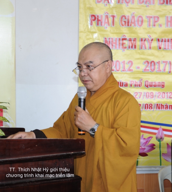Lễ khai mạc triển lãm hình ảnh hoạt động Phật sự TP. Hồ Chí Minh