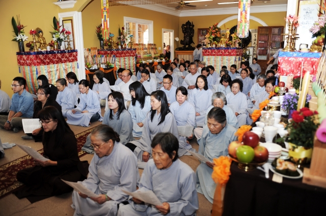 Đại lễ Vu Lan tạ trung tâm văn hóa Phật giáo - chùa Liễu Quán - San Jose, California, Hoa Kỳ