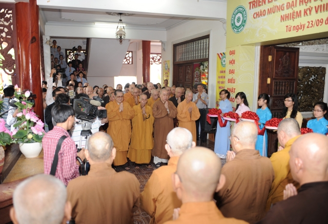 Lễ khai mạc triển lãm hình ảnh hoạt động Phật sự TP. Hồ Chí Minh