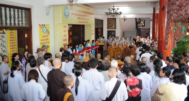 Lễ khai mạc triển lãm hình ảnh hoạt động Phật sự TP. Hồ Chí Minh