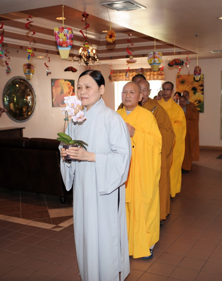 Lễ an vị Phật tại Mission De La Casa - Viện dưỡng lão ở San Jose - Hoa Kỳ