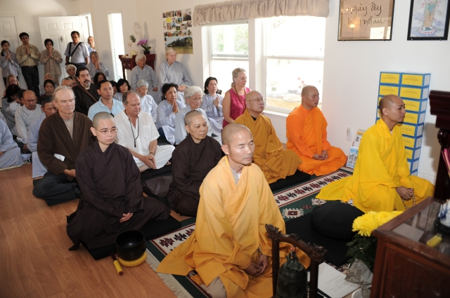 Trung tâm tu học Phổ Trí - Hoa Kỳ tổ chức lễ an vị Phật