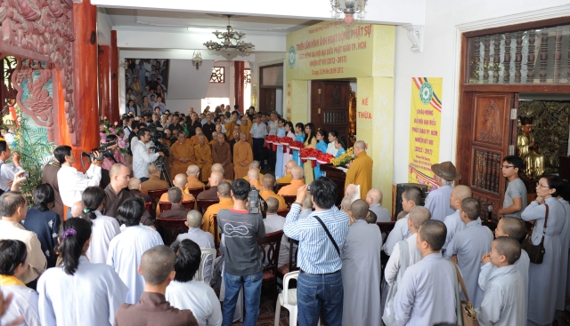 Lễ khai mạc triển lãm hình ảnh hoạt động Phật sự TP. Hồ Chí Minh