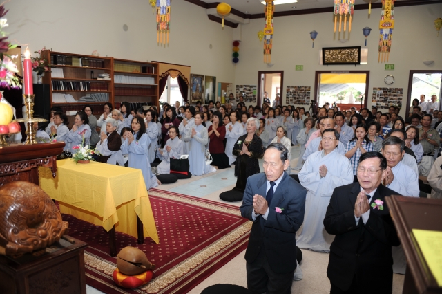 Chùa Phổ Từ, Hayward, California tổ chức lễ Vu Lan Báo Hiếu 2012