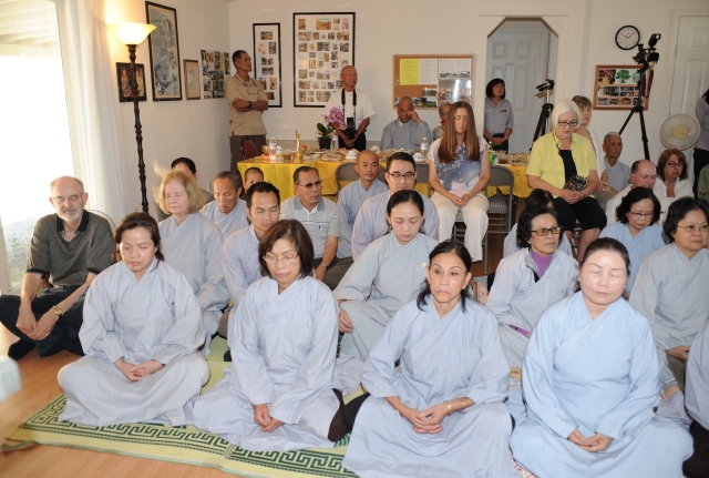 Trung tâm tu học Phổ Trí - Hoa Kỳ tổ chức lễ an vị Phật