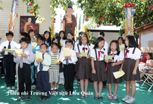 Đại lễ Vu Lan tạ trung tâm văn hóa Phật giáo - chùa Liễu Quán - San Jose, California, Hoa Kỳ