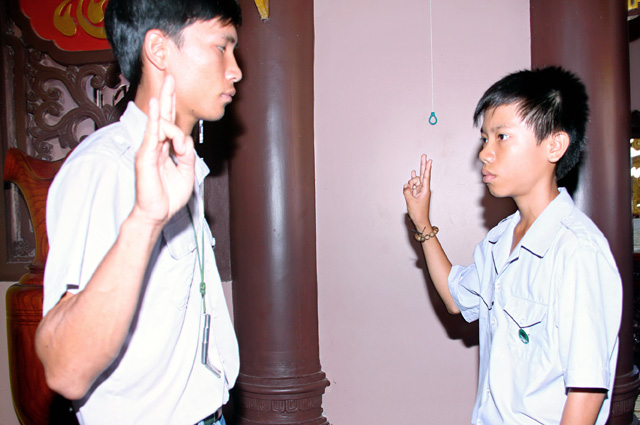 Gia Lai: Chùa Quan Âm Lễ Cài Huy Hiệu và Vượt Bậc Ngành Oanh Vũ