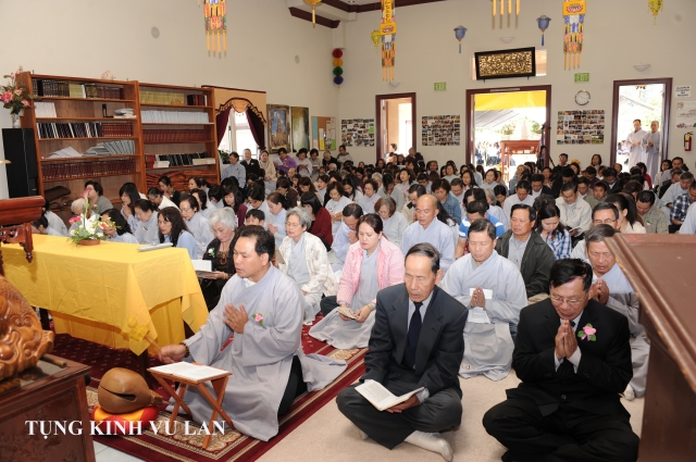 Chùa Phổ Từ, Hayward, California tổ chức lễ Vu Lan Báo Hiếu 2012