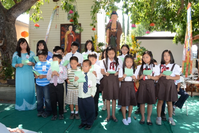 Đại lễ Vu Lan tạ trung tâm văn hóa Phật giáo - chùa Liễu Quán - San Jose, California, Hoa Kỳ
