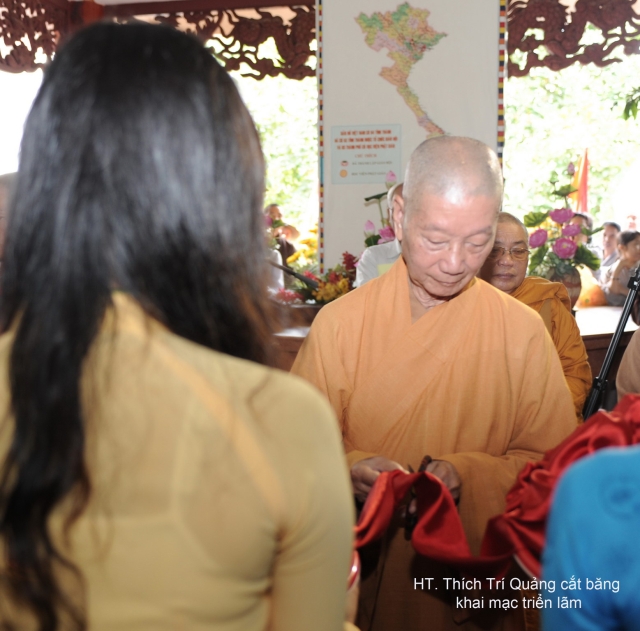 Lễ khai mạc triển lãm hình ảnh hoạt động Phật sự TP. Hồ Chí Minh