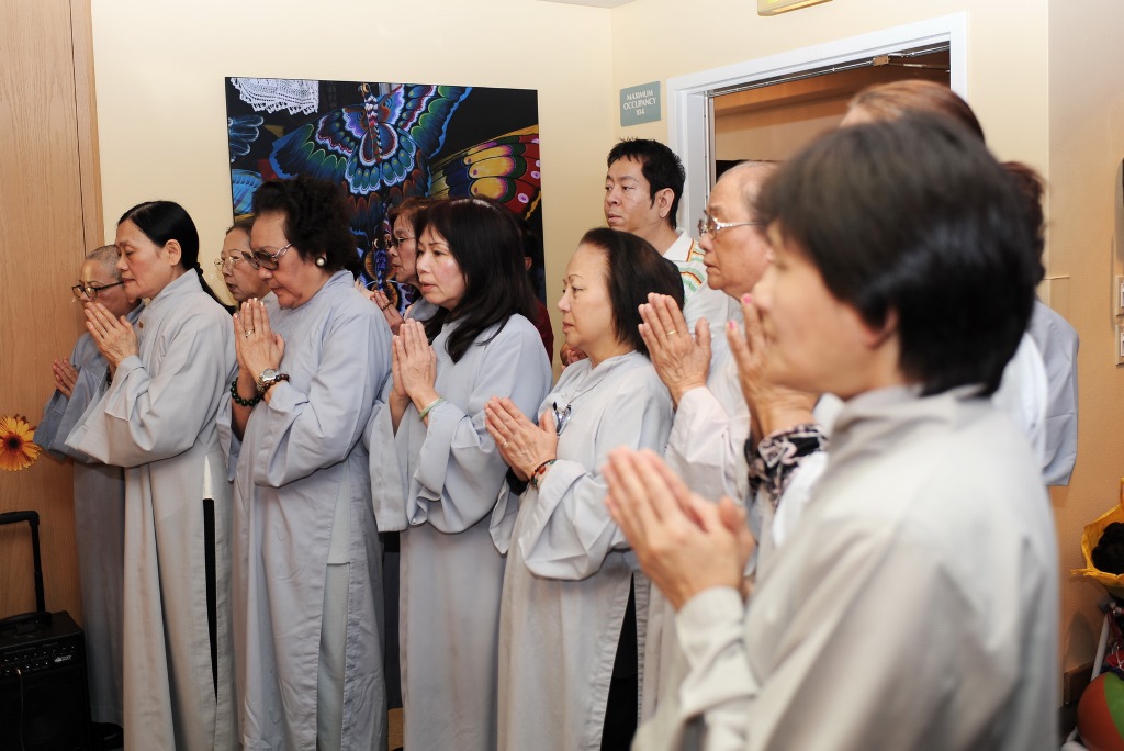 Lễ an vị Phật tại Mission De La Casa - Viện dưỡng lão ở San Jose - Hoa Kỳ