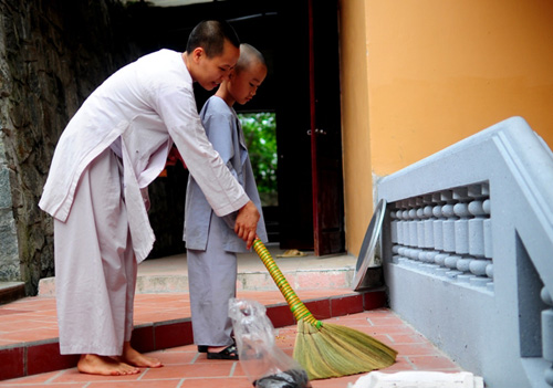 Khóa tu tại Thiền viện Trúc Lâm Tây Thiên