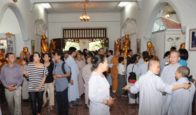 Lễ khai mạc triển lãm hình ảnh hoạt động Phật sự TP. Hồ Chí Minh