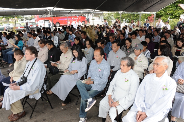 Chùa Phổ Từ, Hayward, California tổ chức lễ Vu Lan Báo Hiếu 2012