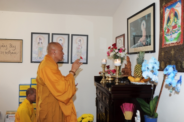 Trung tâm tu học Phổ Trí - Hoa Kỳ tổ chức lễ an vị Phật