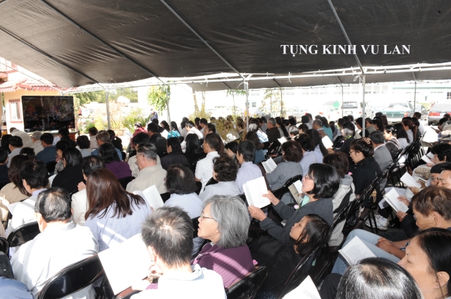 Chùa Phổ Từ, Hayward, California tổ chức lễ Vu Lan Báo Hiếu 2012