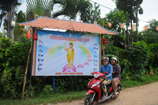 Củ Chi: Tịnh viện Pháp Hạnh long trọng tổ chức đại lễ Khánh đản